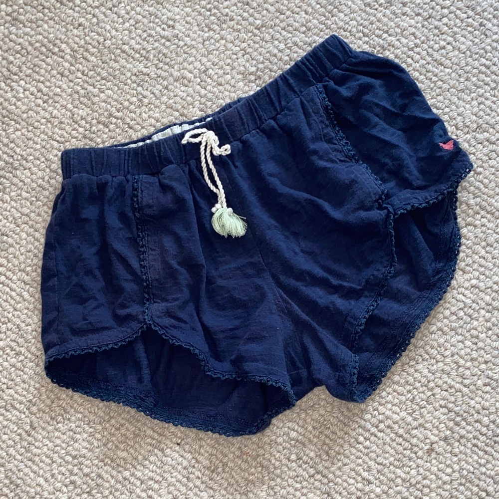 Pink Chicken Navy Shorts
